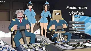 Fuckerman Skyfuck - Part 1  - Sex on a Private Ebon