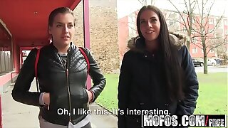 Public Pick Ups - Euro Chick Flashes Ass for Cash starring  Eveline Dellai